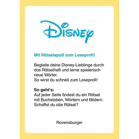 Ravensburger Disney Classics - ABC-Rätsel zum Lesenlernen