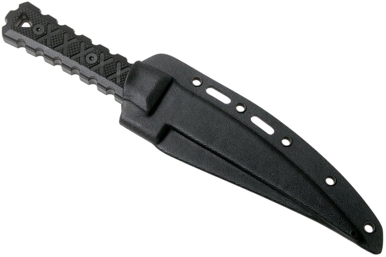 CRKT HZ6 Black 2927 vaststaand mes, James Williams design