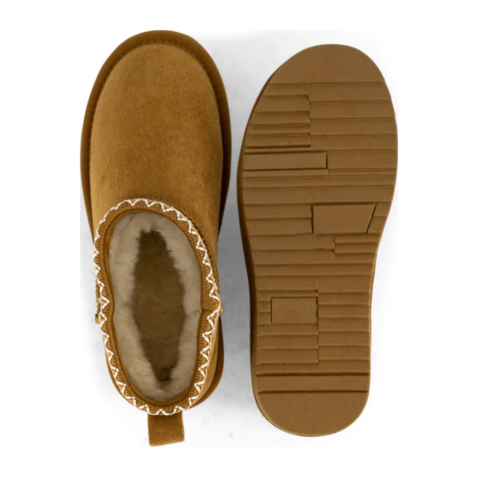 Graceland gevoerde enkelboots cognac