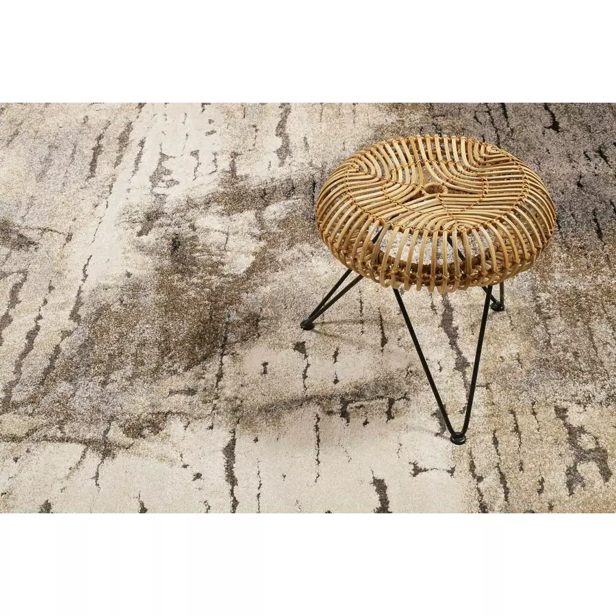Wecon home Kurzflorteppich Timber braun