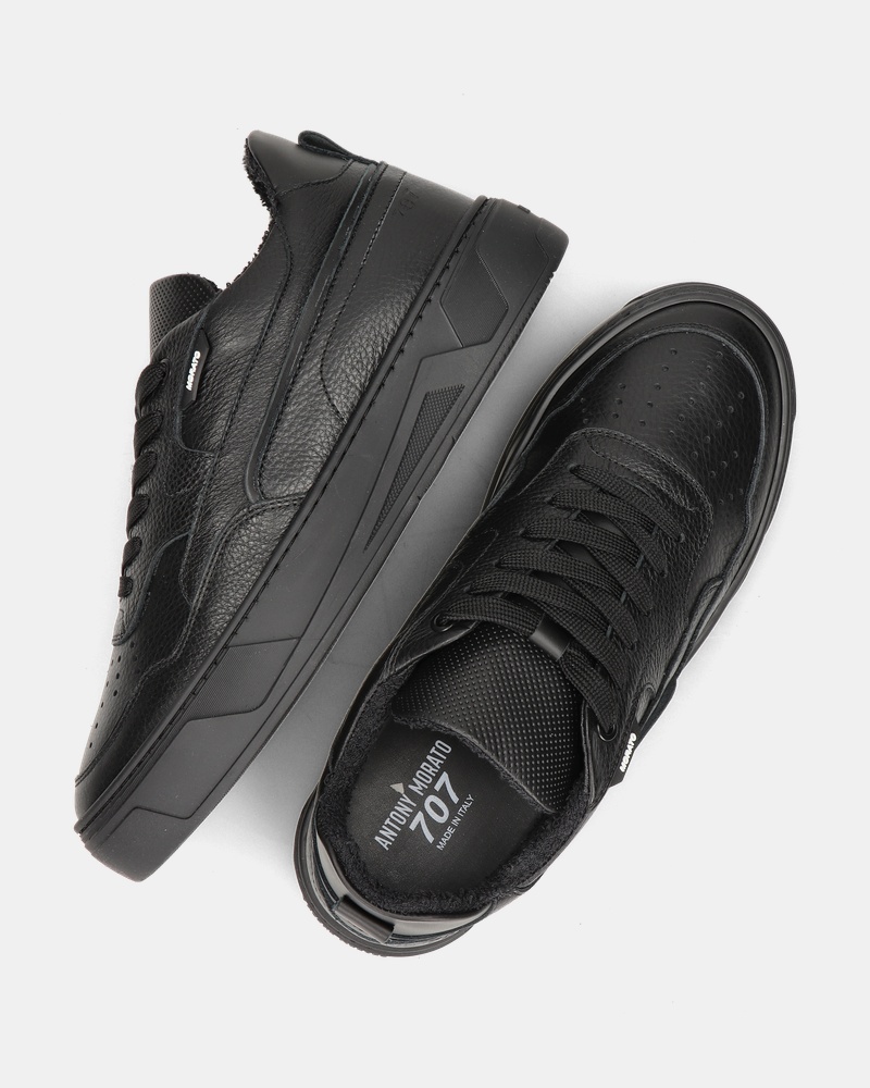 Antony Morato 707 Tumbled Lage sneakers  - zwart