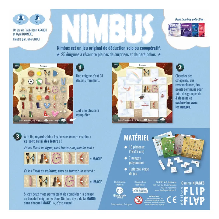 Blackrock Games Jeu Nimbus (gammes nuages)