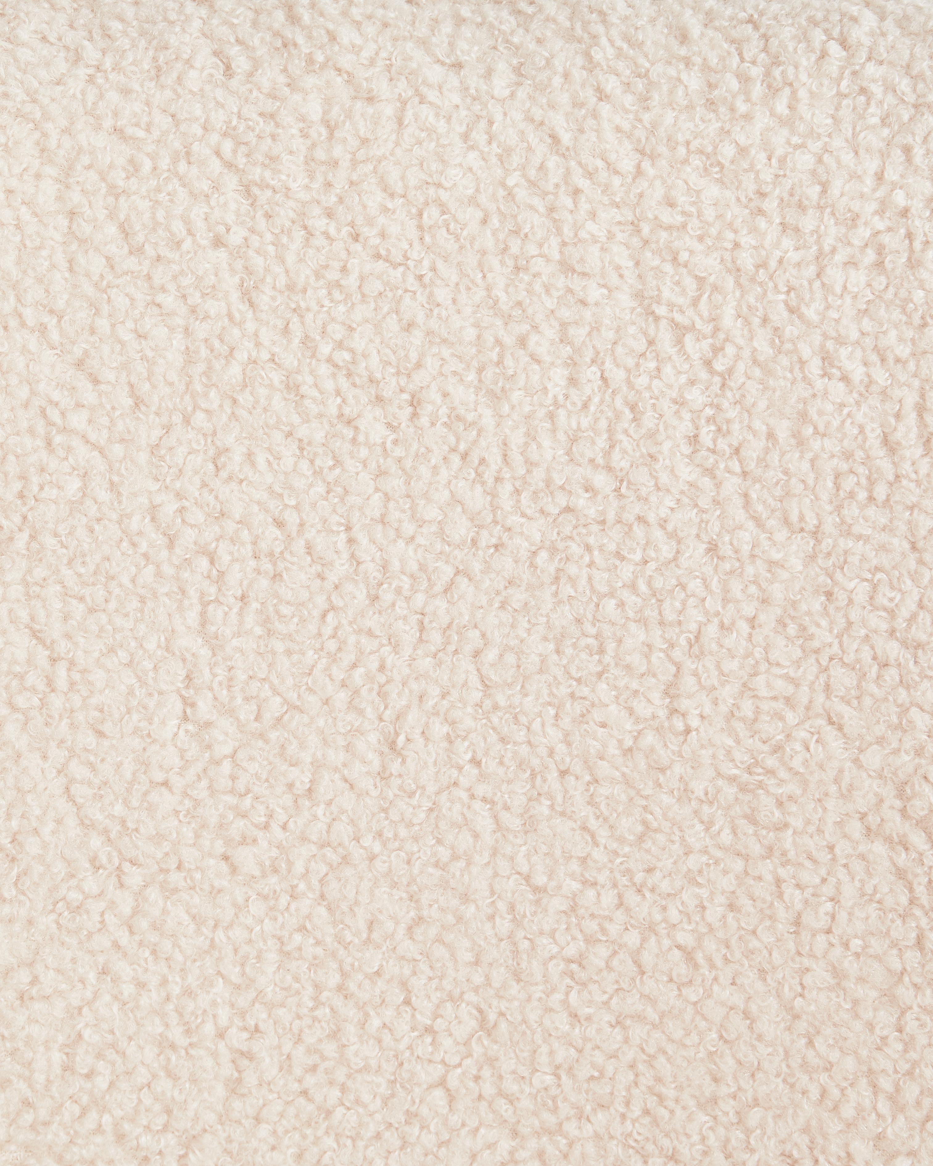 Set van 2 eetkamerstoelen MINA II Bouclé Lichtbeige