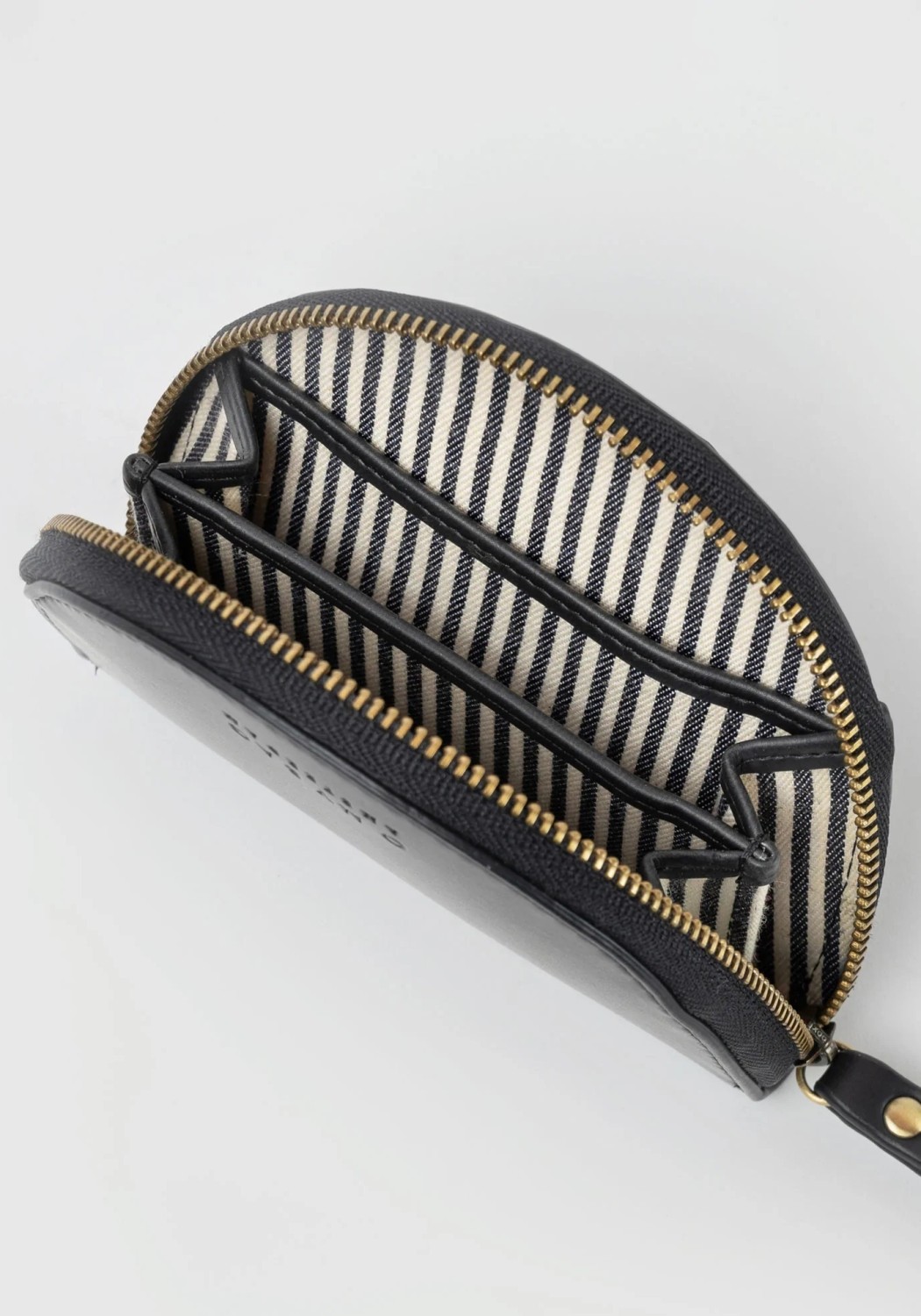 O My Bag Portemonnaie Laura Coin Purse Apple Leather Black
