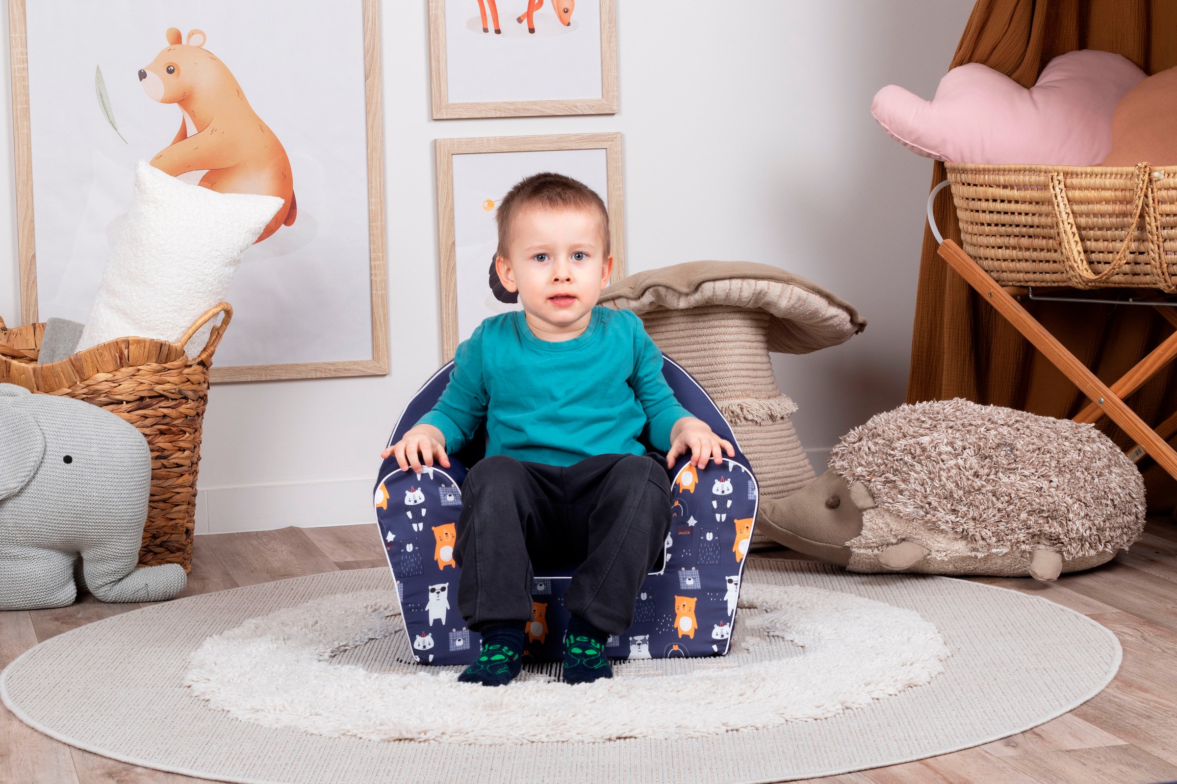 Knorrtoys® Sessel »Pretty bear« für Kinder; Made in Europe