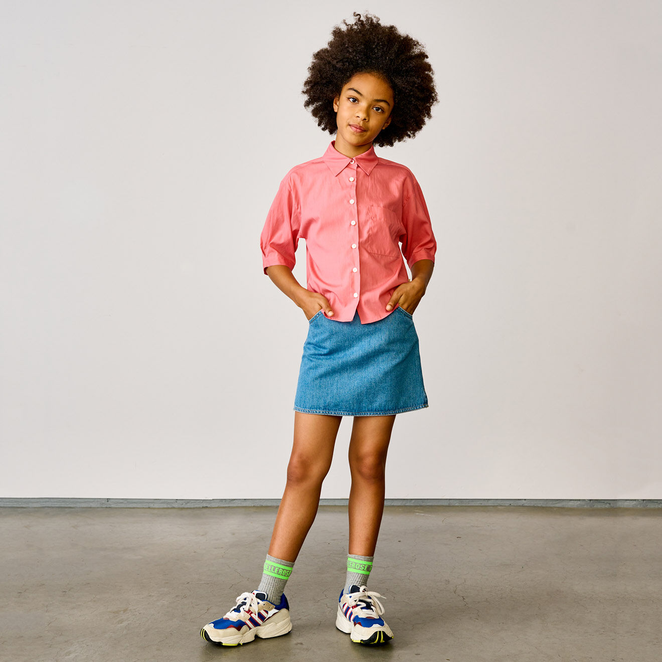 Bellerose Chemise en Coton mélangé Ave rose
