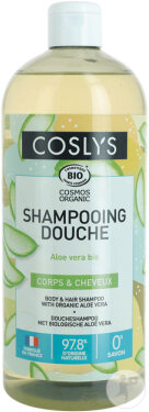 Coslys Shampoing Douche Aloe Vera Corps Et Cheveux 1l
