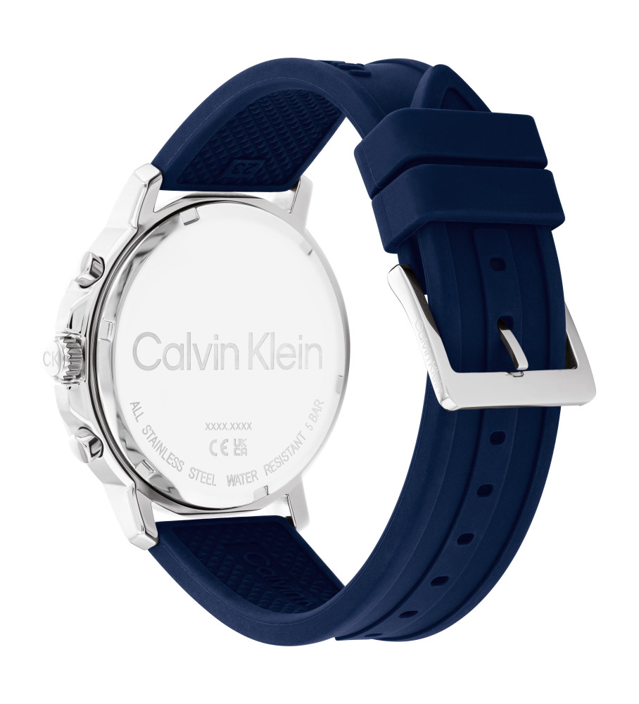 Relógio analógico Calvin Klein Fashion azul marinho