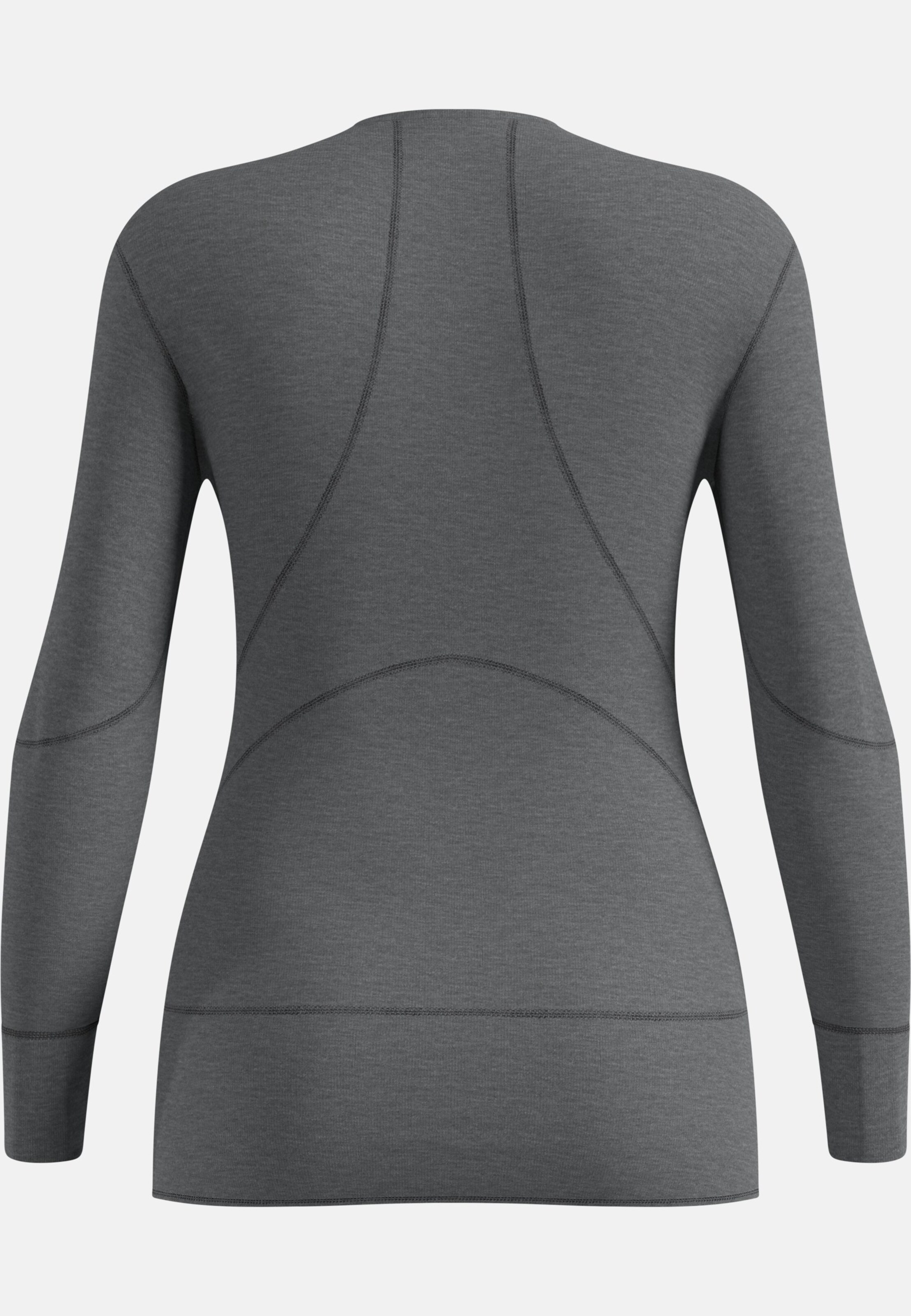Active X-Warm Base Layer Langarmshirt in odlo steel grey melange