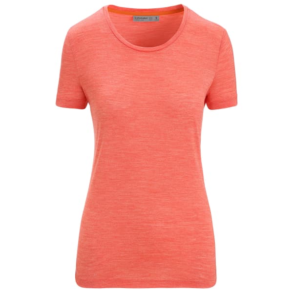 T-shirt randonnée ICEBREAKER W SPHERE II SS TEE VIBRANT EARTH HTHR