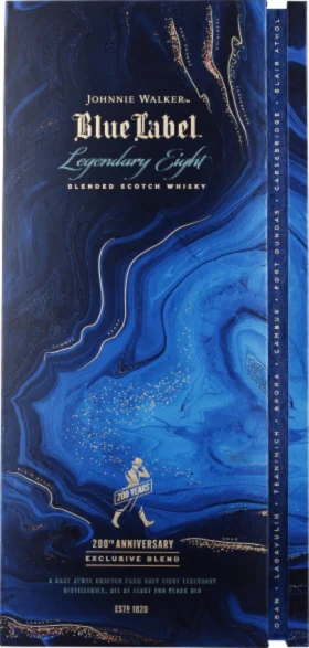 JOHNNIE WALKER BLUE LABEL LEGENDARY EIGHT 70CL