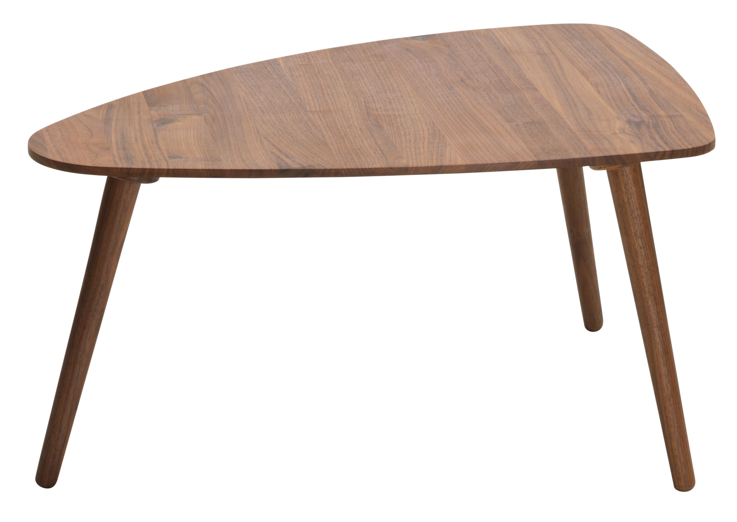 SINGER Salontisch Nussbaum II - Nussbaum / B: 74.0 cm x T: 60.0 cm x H: 36.0 cm