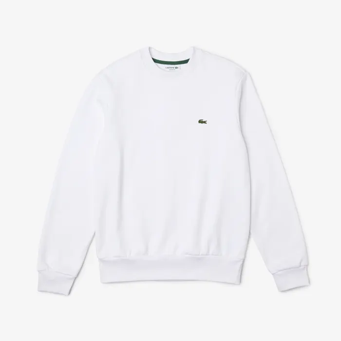 Lacoste Bio Cotton Fleece Crew Sweater Heren