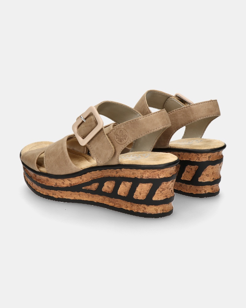Rieker Sleehak  - taupe