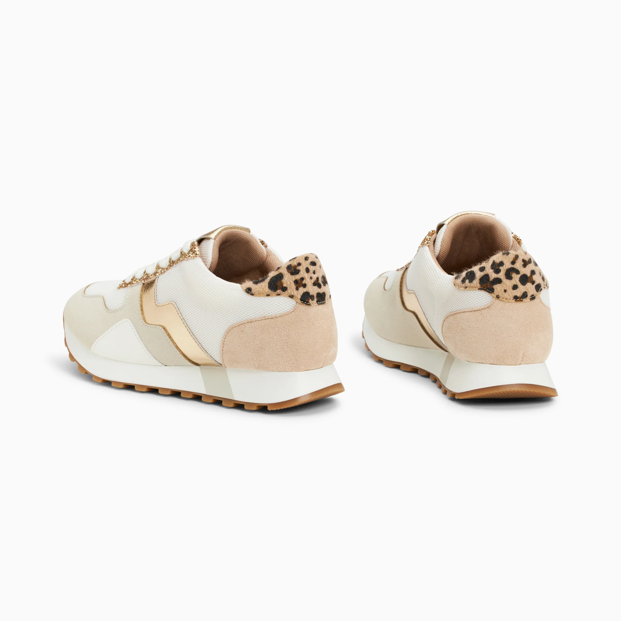 Sneakers-Baskets Tessy or à semelle running
