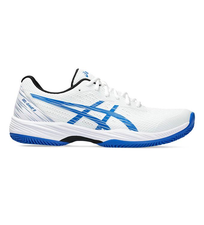 ASICS GEL-GAME 9 CLAY/OC 1041A358 WHITE-TUNA-BLUE