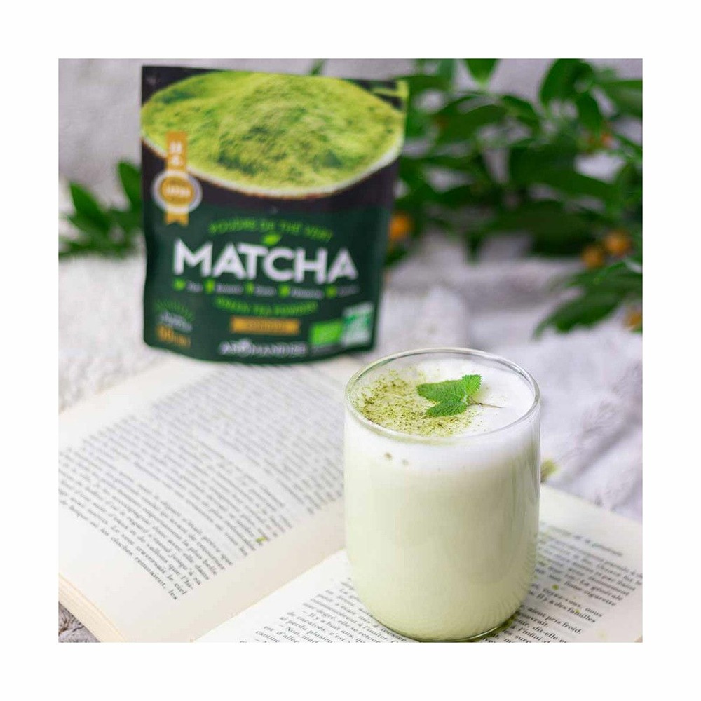 Thé vert bio matcha en poudre 250 g