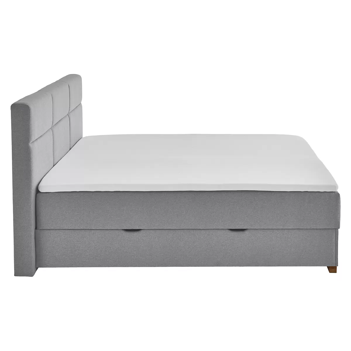 Boxspringbett Lago 180x200 Grau
