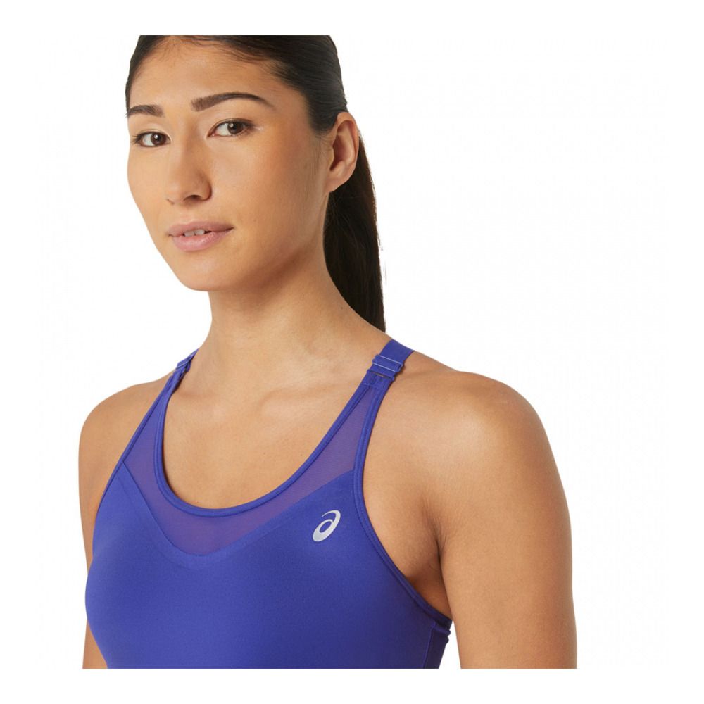 Asics ACCELERATE - Brassière Femme eggplant
