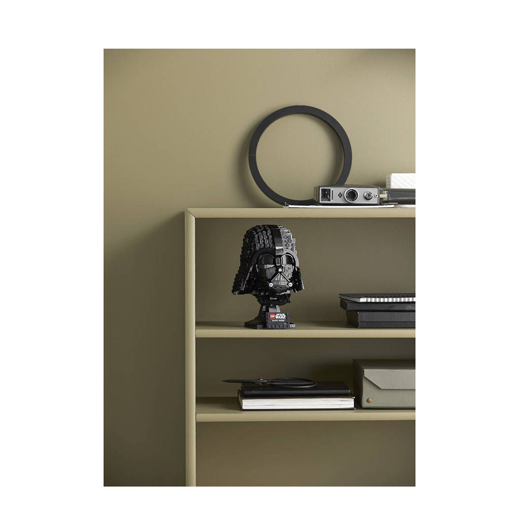 Darth vaderDarth Vader helm Bouwpakket voor Volwassenen en Decoratie 75304