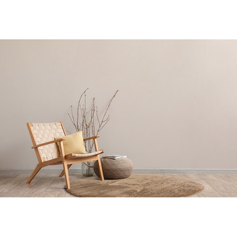 GULVTEPPE SOFT TOUCH Ø130CM MACCHIATO