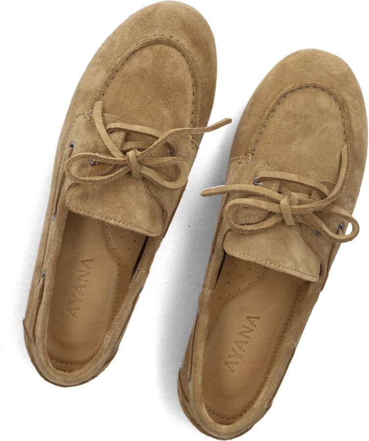 AYANA Mocassins Dames Ay1000 Maat: 38 Materiaal: Suède Kleur: Bruin