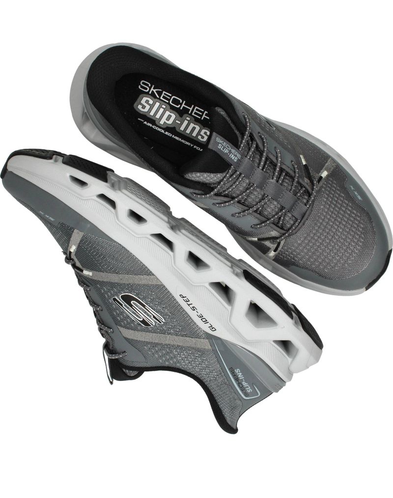 Skechers Slip-Ins Glide Step Altus Sneakers Grijs Heren
