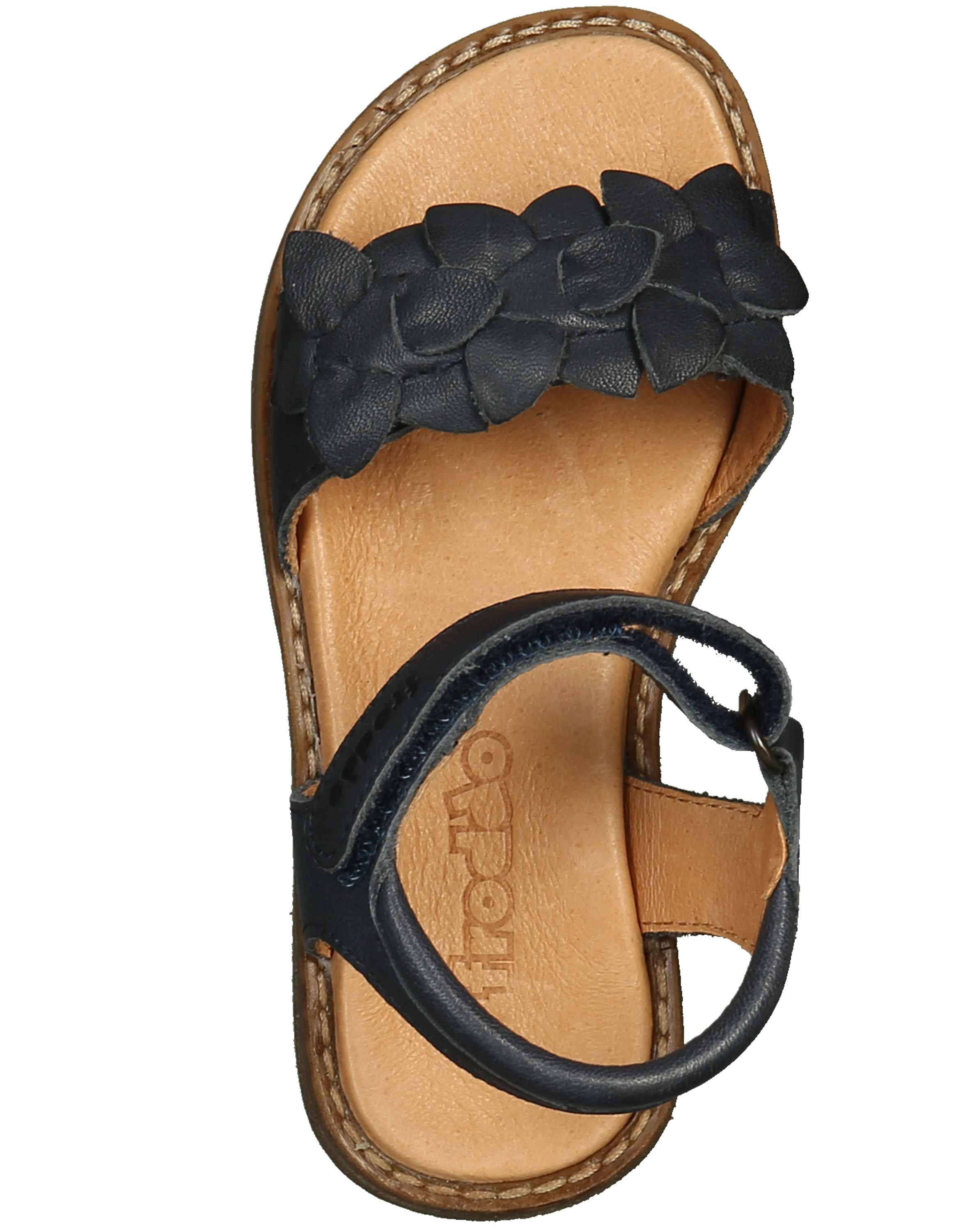 Sandale LORE FLOWERS in dark blue