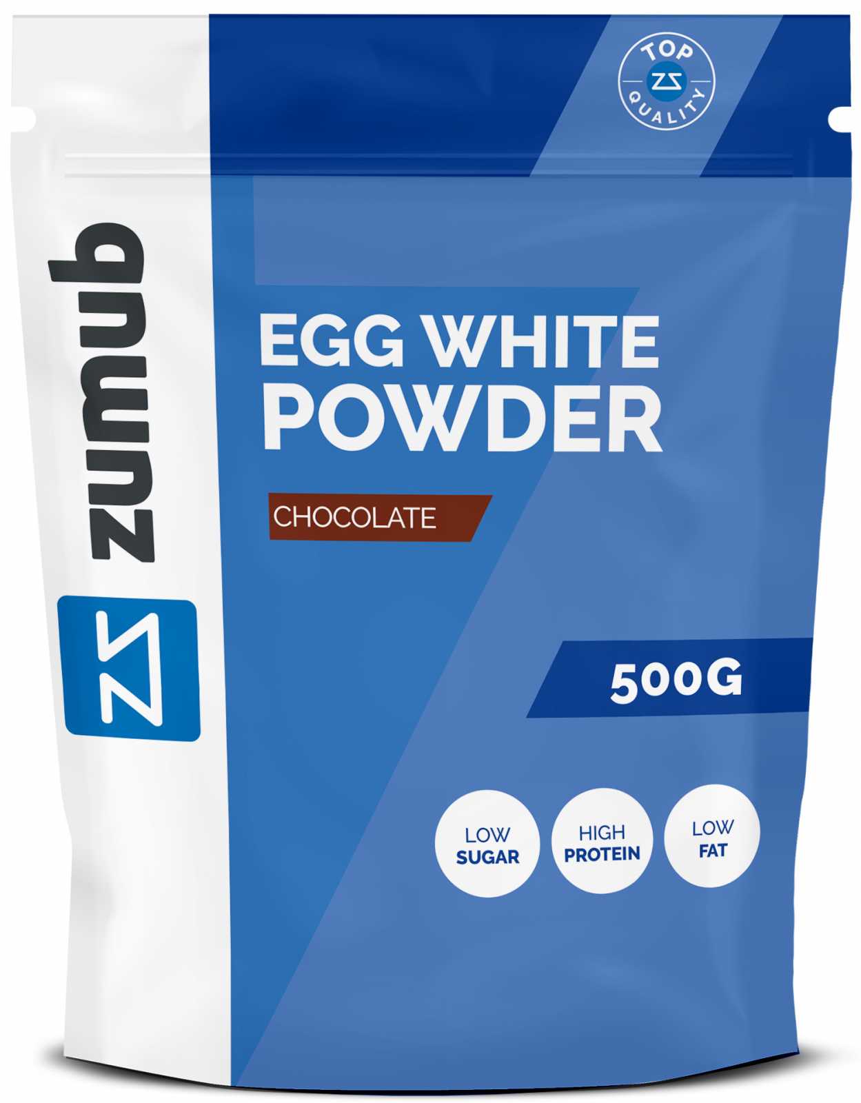 Proteína em pó de clara de ovo Zumub 500g
