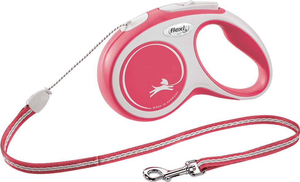 Flexi rollijn New Comfort koord S rood 5 m