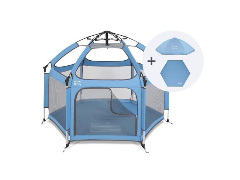 tenty Laufgitter Set Blau Der neue Lieblingsplatz Ihres Kindes