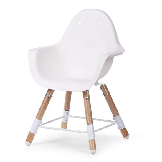 Chaise haute Evolu 2 + arceau   Naturel/Blanc        de               Childhome