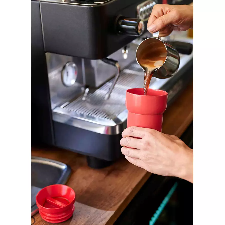 Mepal Lunchset Kaffee Ellipse + TAB grün