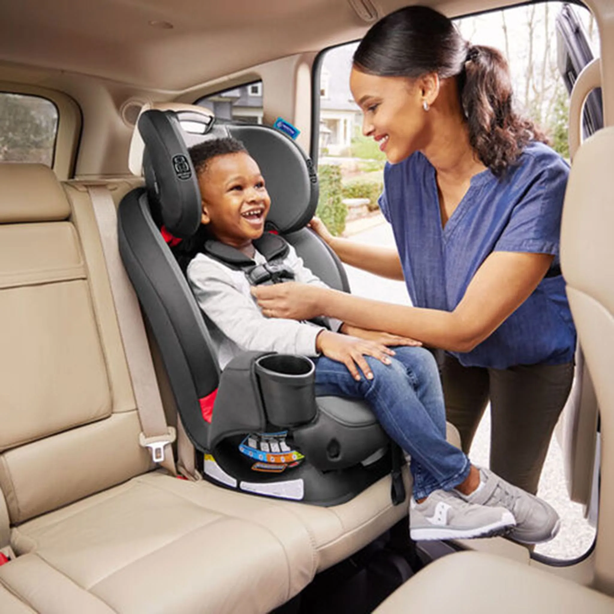 Graco Siège d'Auto TrioGrow Snuglock 3-en-1 - Prescott