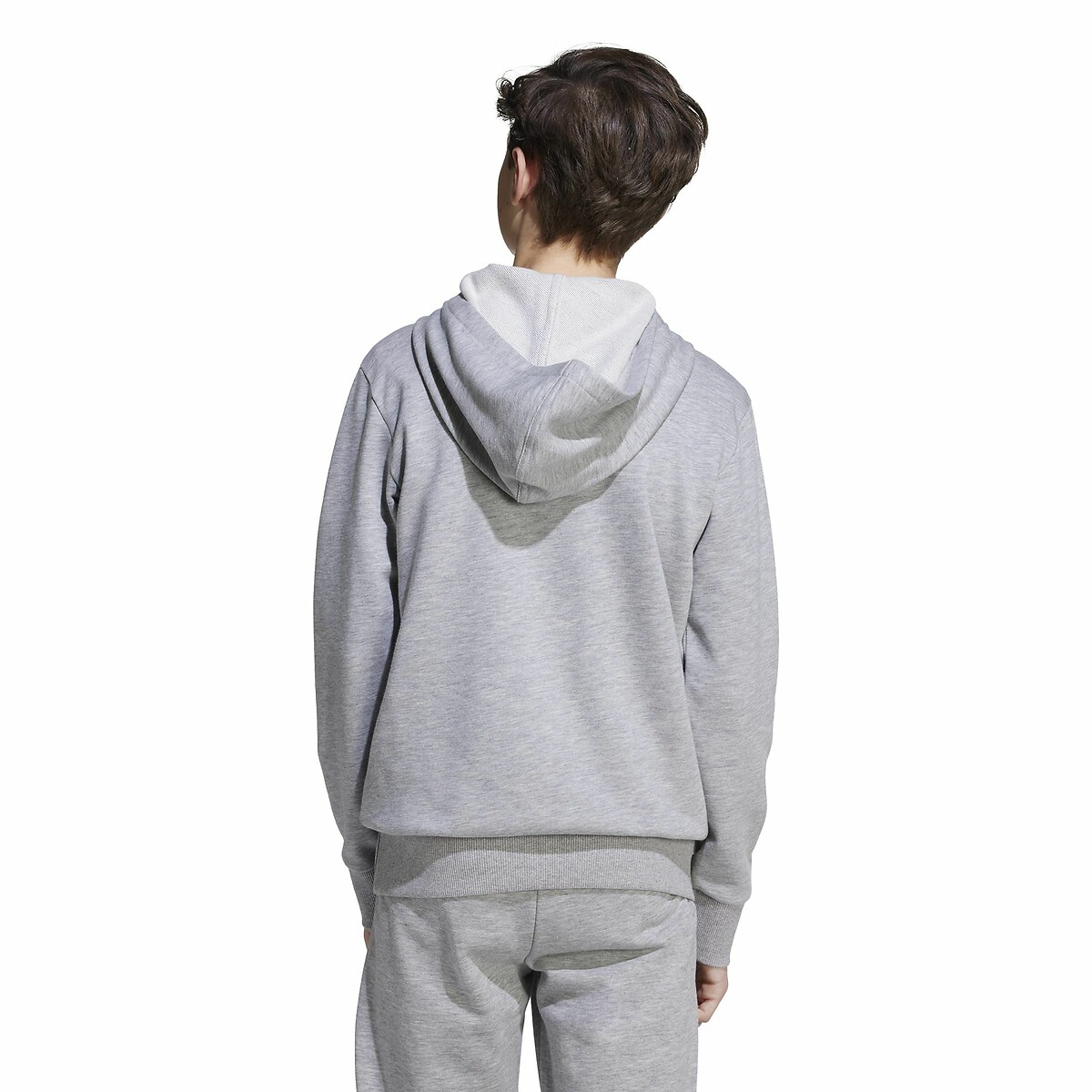 ROUPAS ESPORTIVAS ADIDAS<br>Moletom com capuz de tecido