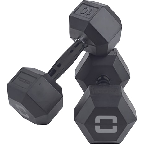 Toorx Hexagon gummi håndvægt 40 kg