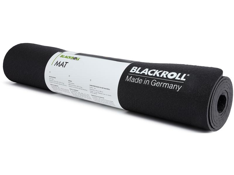 BLACKROLL Gymnastik Matte Schwarz Fitnessmatte