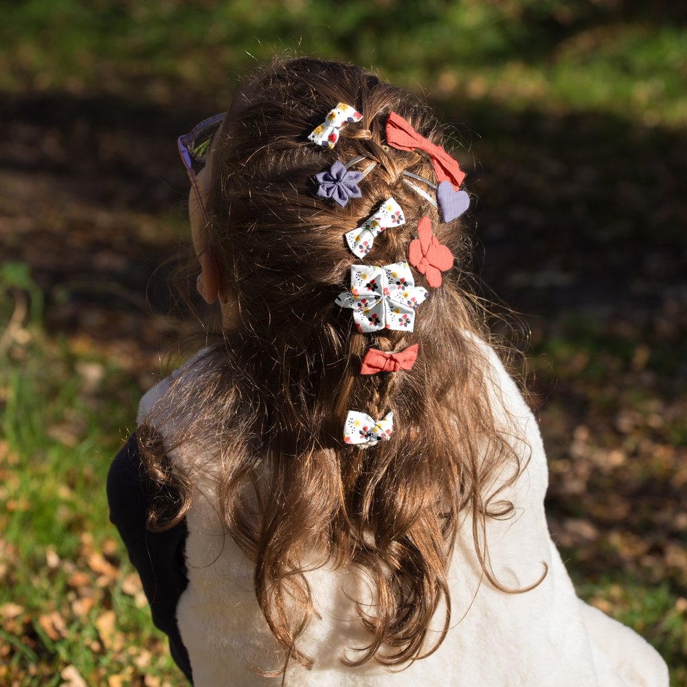 Barrette Petit Noeud Reveil Printanier