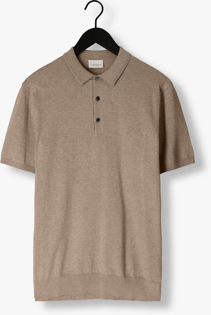 PROFUOMO beige profuomo polo polo short sleeve