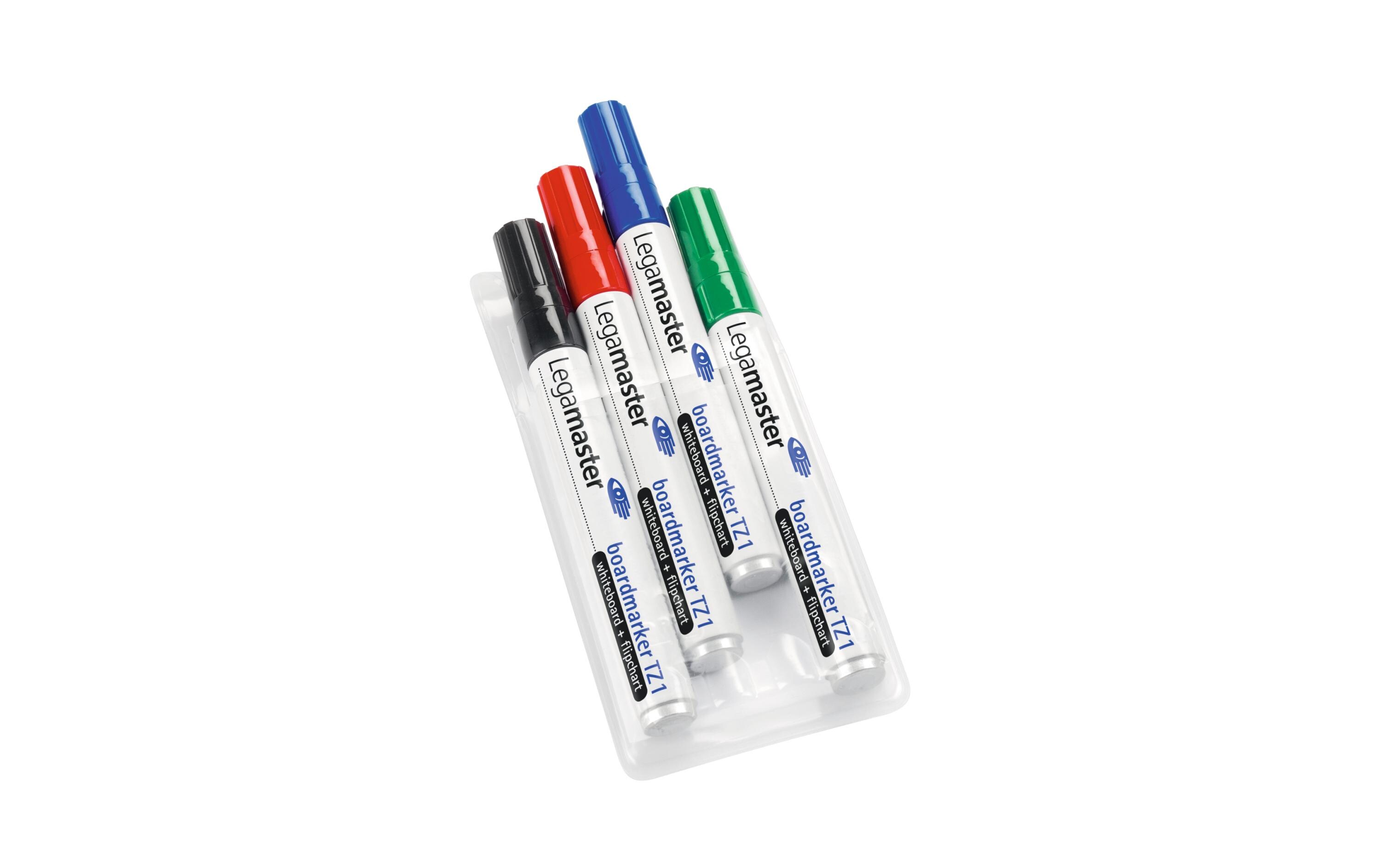 Whiteboard-Marker TZ 1 4er Set AssortiertMarker-Set für Whiteboards