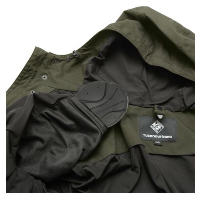 Veste Tucano Urbano Magic Parka 2 en 1 Vert Kaki