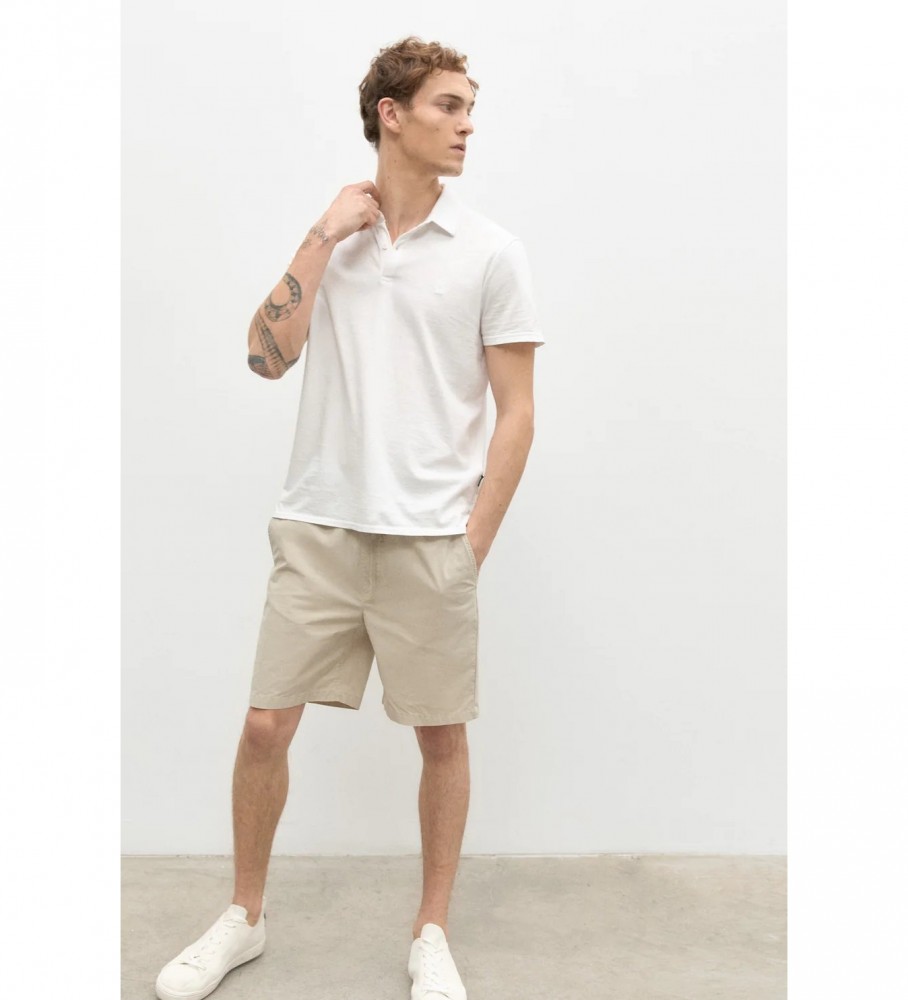 Polo ECOALF Masculino Theoalf branco