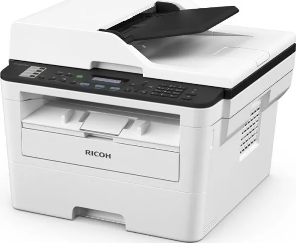 Ricoh SP 230SFNw - Multifunktionsprinter - S/H - laser - A4 (medie) - op til 30 spm (udskriver) - 251 ark - 33.6 Kbps - USB 2.0, LAN, Wi-Fi(n)