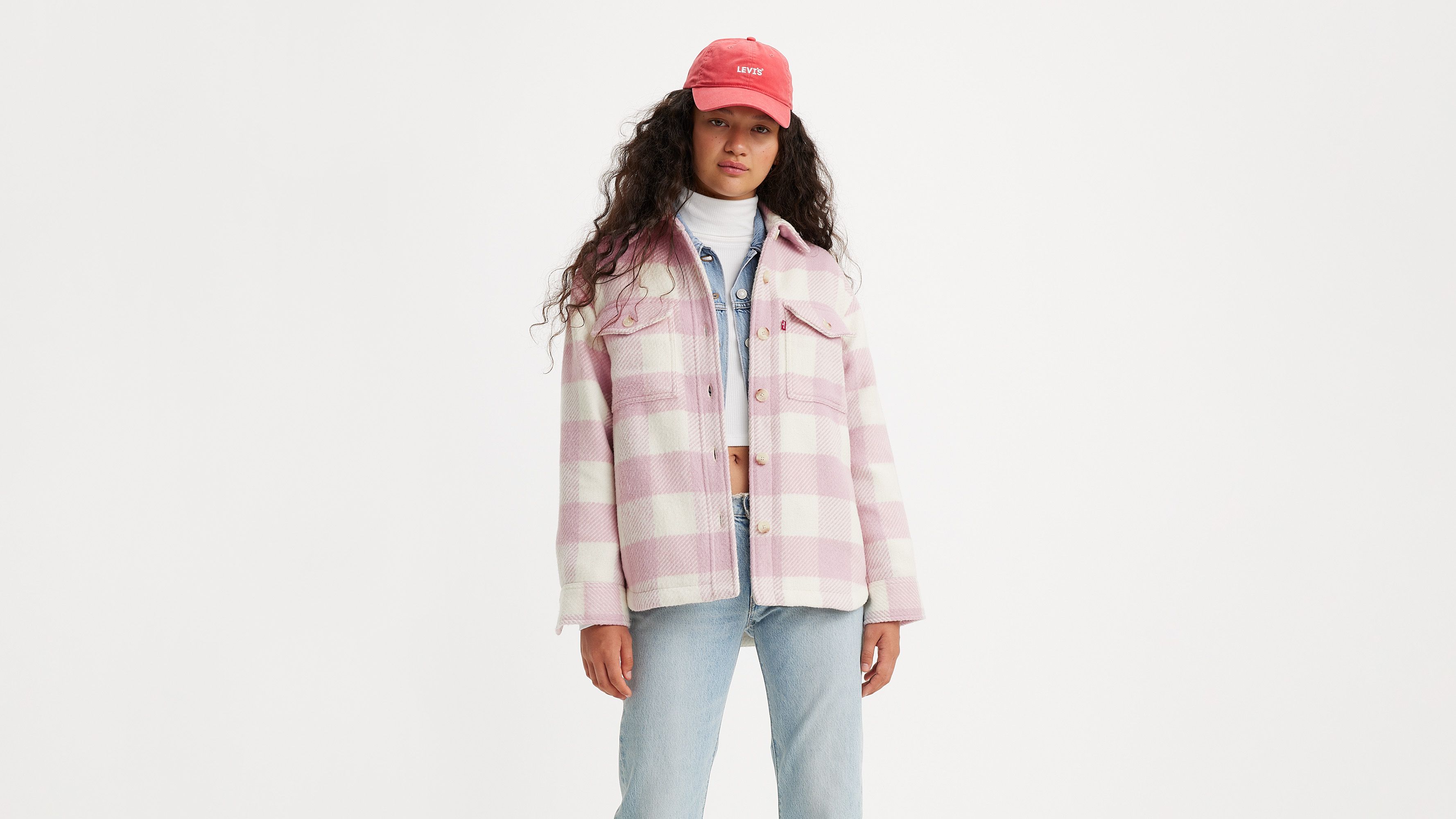 Veste-chemise Nola - Darla Gingham Keepsake Lilac - Multicolore