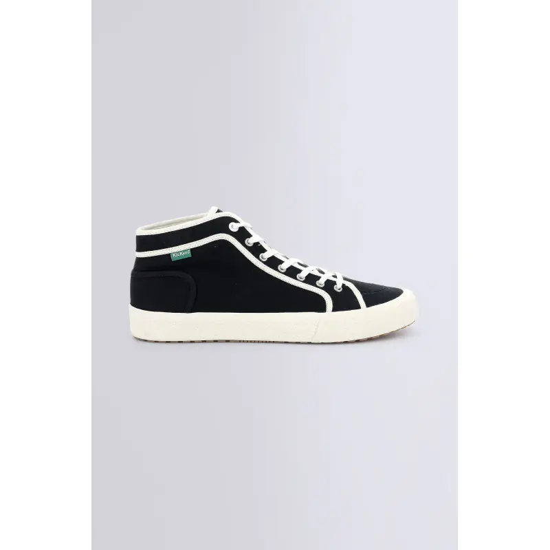 ARVEILER NOIR BLANC SNEAKERS HAUTES Textile Homme