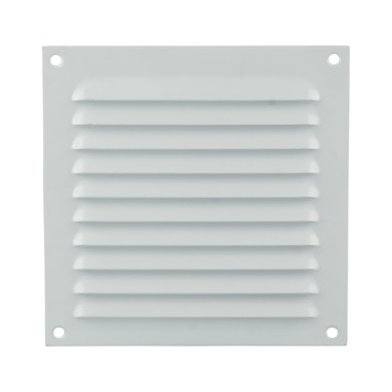 Renson Ventilatierooster Opbouw Aluminium Wit 150 x 150 mm