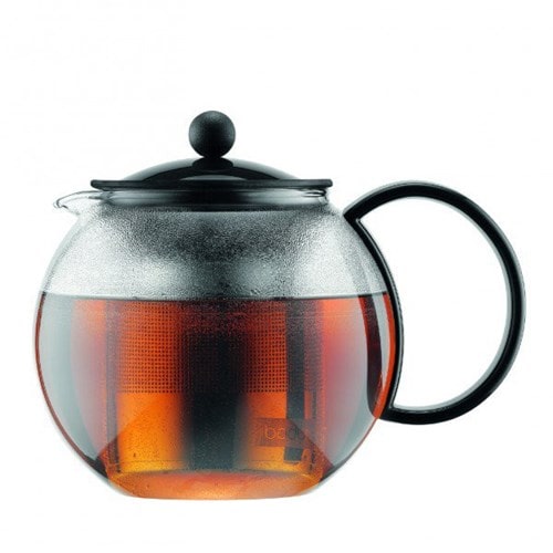 Bodum théière à piston assam 1 l noir