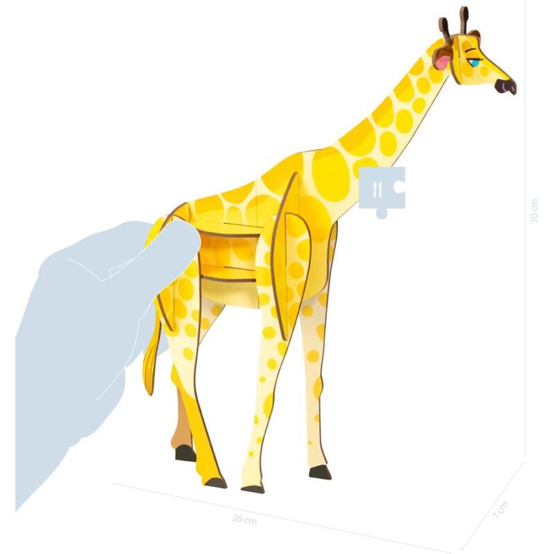 Crea 3D, Girafe - Bleu