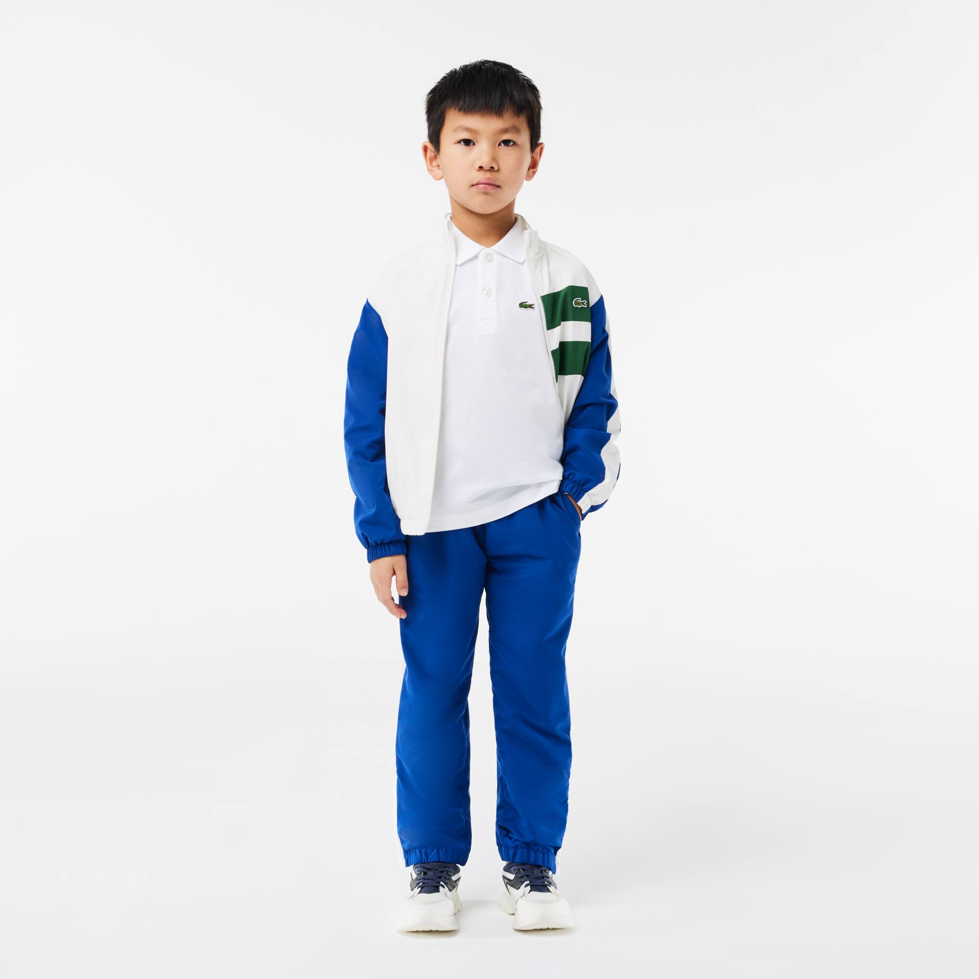 Polo garçon Lacoste en coton biologique ultra dry Polos - Blanc - Lacoste - Garçon