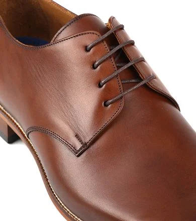 Suitable Leren Herenschoen Donkercognac 4988-108-20 STB kopen